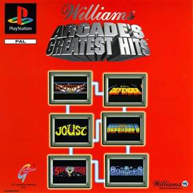 Williams Arcade's Greatest Hits - Box - Front Image