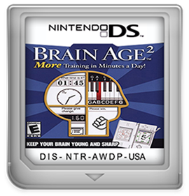 Brain Age 2: More Training in Minutes a Day! - Fanart - Cart - Front Image