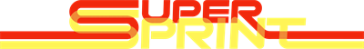 Super Sprint - Clear Logo Image