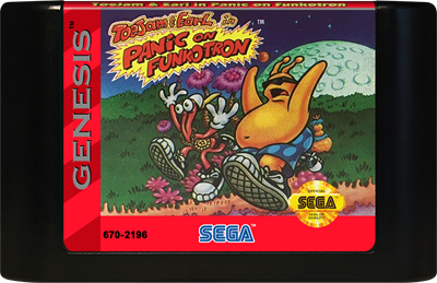 ToeJam & Earl in Panic on Funkotron - Cart - Front Image