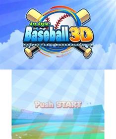 Arc Style: Baseball 3D - Screenshot - Game Title Image
