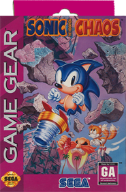 Sonic the Hedgehog Chaos - Fanart - Box - Front