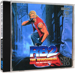 RB2: The Newcomers: Real Bout Fatal Fury 2 - Box - 3D Image