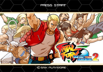 Fatal Fury: Battle Archives Volume 2 - Screenshot - Game Title Image