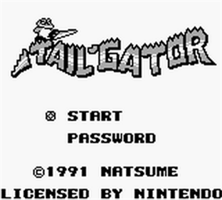 Tail 'Gator - Screenshot - Game Title Image