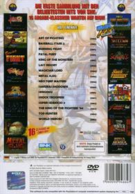 SNK Arcade Classics Vol. 1 - Box - Back Image
