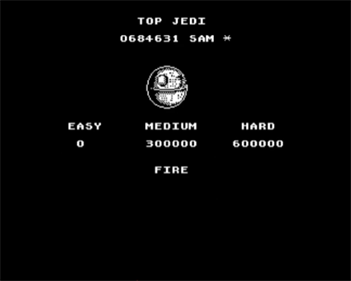 Star Wars: Return of the Jedi - Screenshot - High Scores Image