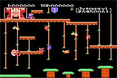 E-Reader Donkey Kong Jr. - Screenshot - Gameplay Image