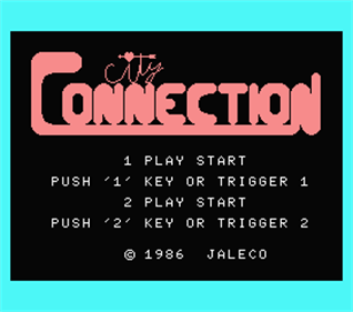City Connection - Screenshot - Game Title Image