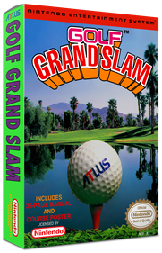 Golf Grand Slam - Box - 3D Image