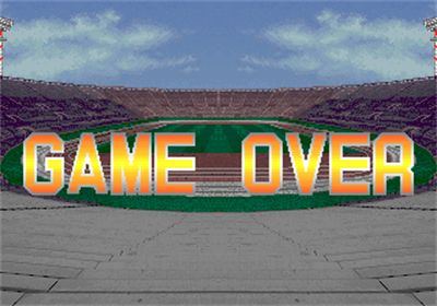 Taito Cup Finals - Screenshot - Game Over Image