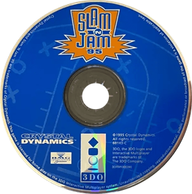 Slam 'n Jam '95 - Disc Image