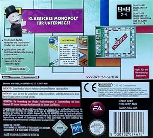 Monopoly - Box - Back Image