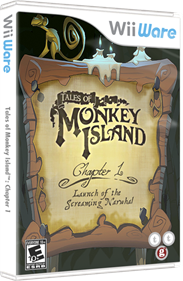 Tales of Monkey Island: Chapter 1: Launch of the Screaming Narwhal - Box - 3D Image