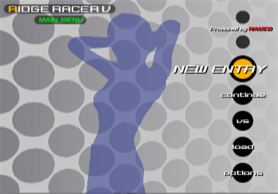 Ridge Racer V - Screenshot - Game Select Image