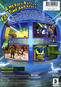 Blinx 2: Masters of Time & Space - Box - Back Image