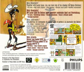 Lucky Luke: The Video Game - Box - Back Image