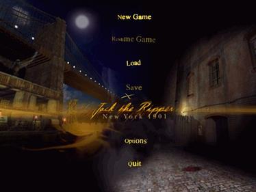 Jack The Ripper - Screenshot - Game Select Image