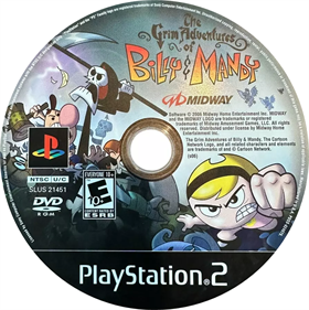 The Grim Adventures of Billy & Mandy - Disc Image