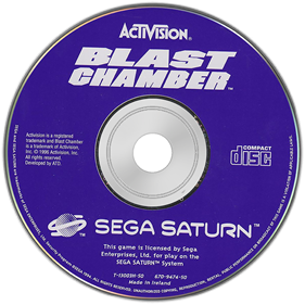 Blast Chamber - Disc Image