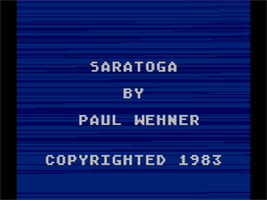 Saratoga - Screenshot - Game Title Image