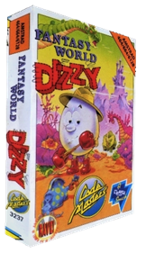 Fantasy World Dizzy - Box - 3D Image