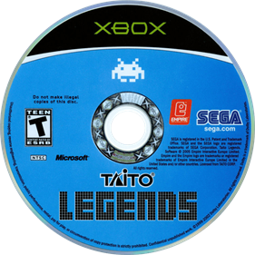 Taito Legends - Disc Image