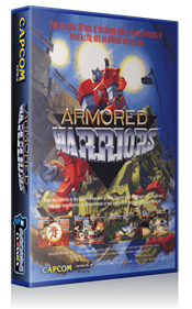 Armored Warriors - Box - 3D Image
