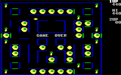 Super Pac-Man - Screenshot - Game Over Image