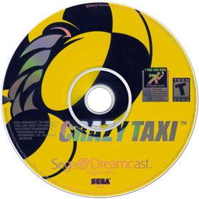 Crazy Taxi - Disc Image