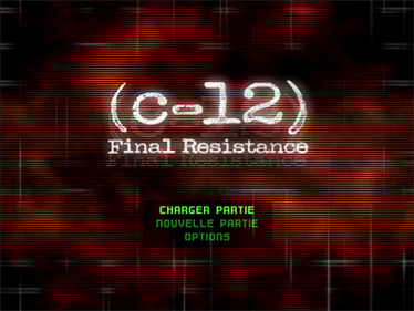 C-12: Final Resistance - Screenshot - Game Title Image