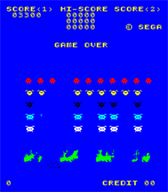 Space Attack - Screenshot - Game Over Image