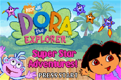 Dora the Explorer: Super Star Adventures - Screenshot - Game Title Image