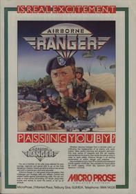 Airborne Ranger - Advertisement Flyer - Front Image