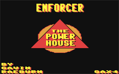 The Enforcer (Gavin Raeburn) - Screenshot - Game Title Image
