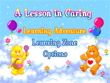 Care Bears: A Lesson in Caring - Screenshot - Game Select Image