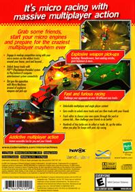 Micro Machines V4 - Box - Back Image