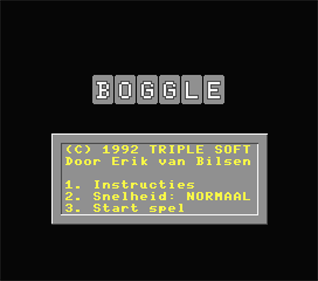 Boggle - Screenshot - Game Title Image