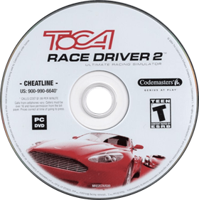 TOCA Race Driver 2 - Disc Image