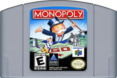 Monopoly - Cart - Front Image