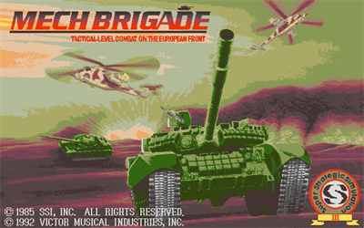 Mech Brigade - Screenshot - Game Title Image