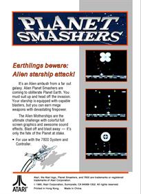 Planet Smashers - Box - Back - Reconstructed Image