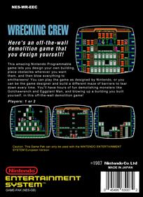Wrecking Crew - Box - Back Image