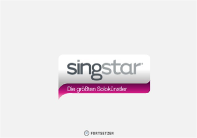 SingStar: Die größten Solokünstler - Screenshot - Game Title Image