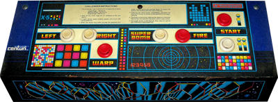Challenger - Arcade - Control Panel Image