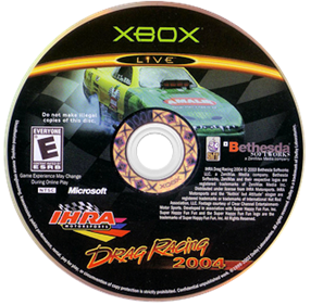 IHRA Drag Racing 2004 - Disc Image