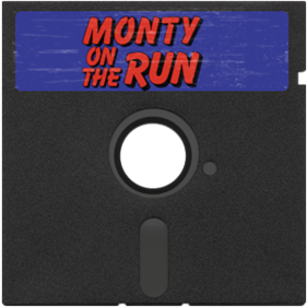 Monty on the Run - Fanart - Disc Image