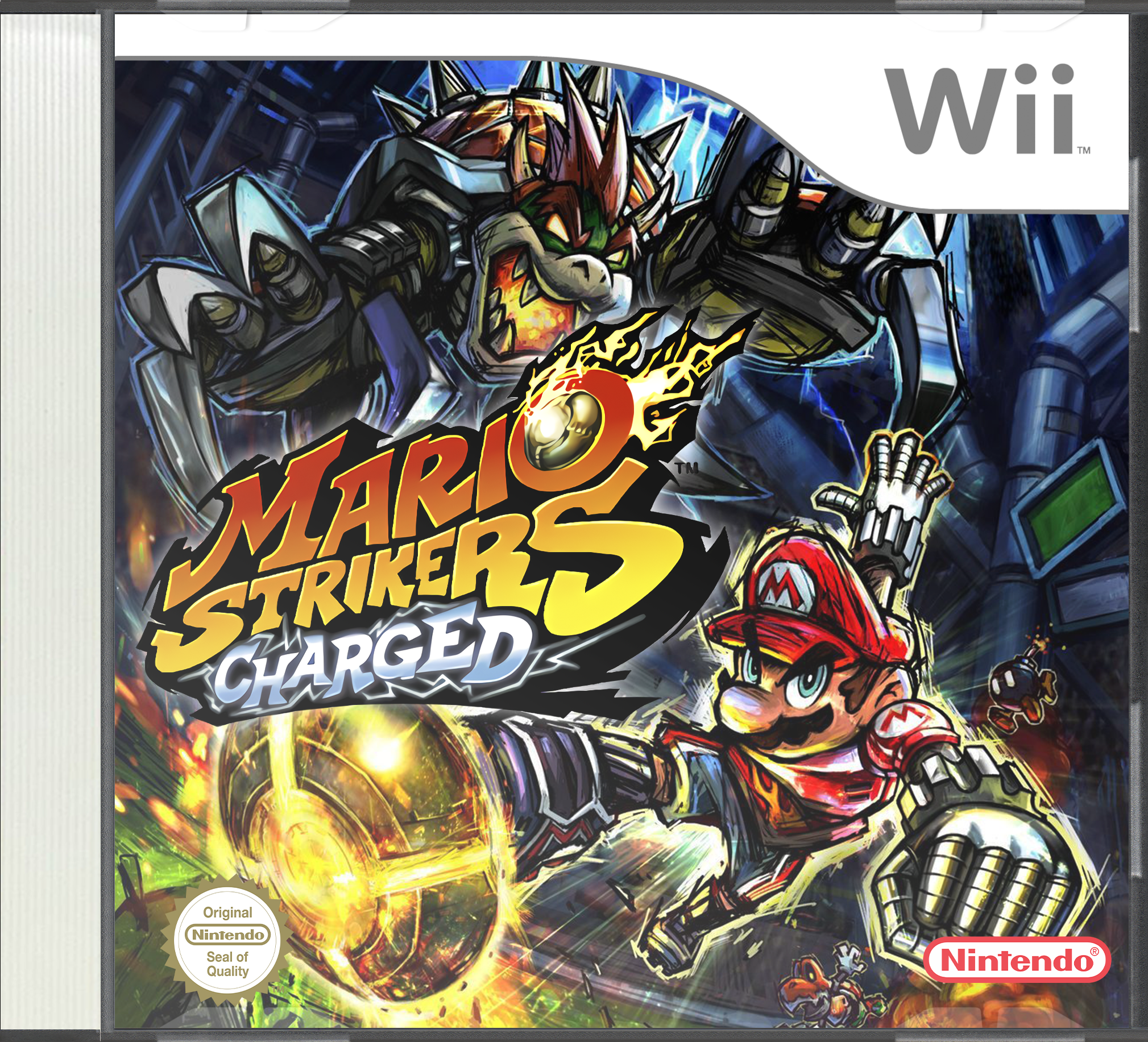  Mario Strikers Charged (Nintendo Selects) : Video Games