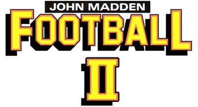 John Madden Football II - Clear Logo Image