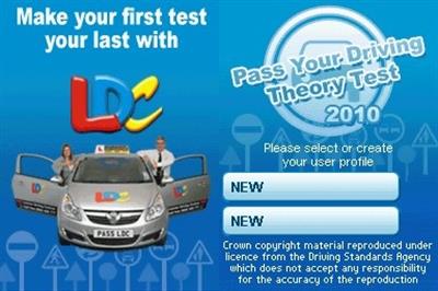 Pass Your Driving Theory Test: 2010 Edition - Screenshot - Game Title Image